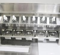 现货供应冷藏操作台 不锈钢水吧台 奶茶店操作台