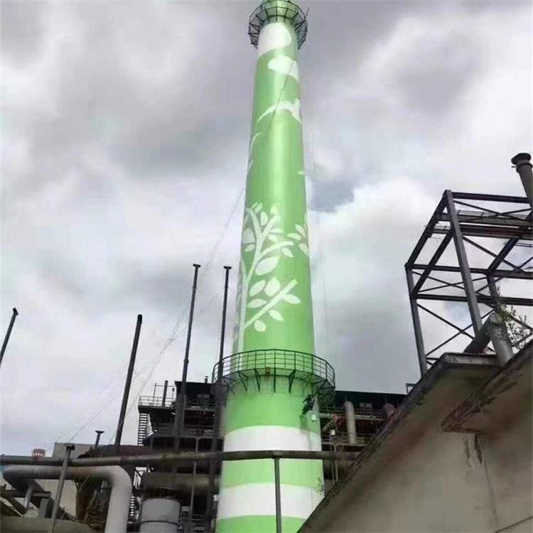 防城港烟囱防腐脱硫公司美化 广州凉水塔美化彩绘广东