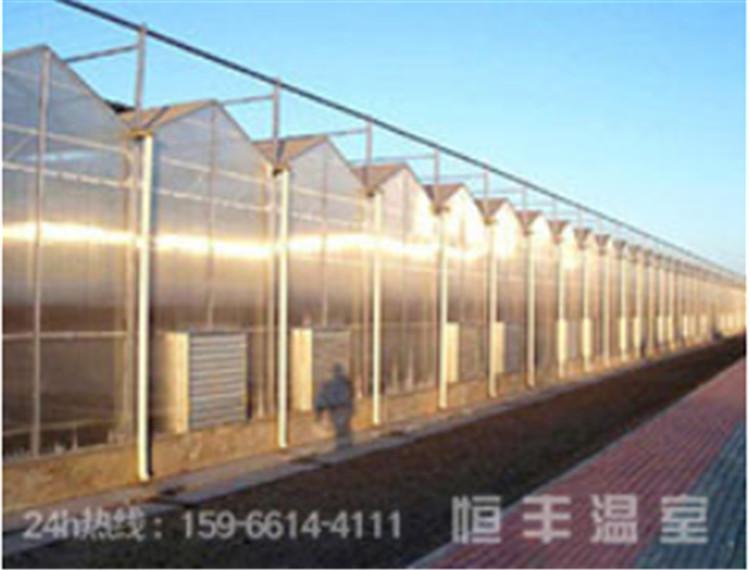 智能阳光板连栋温室安装承建