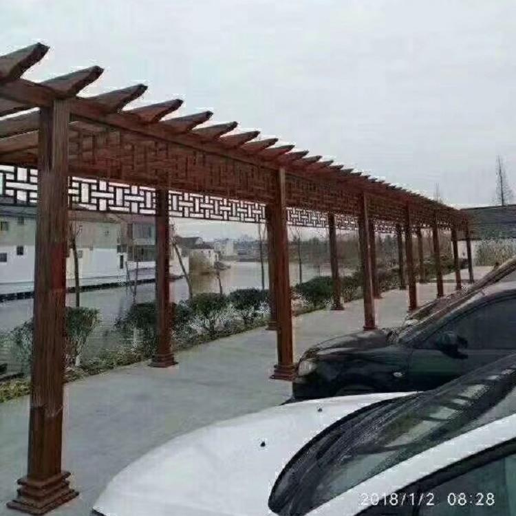 加工订制 铝艺廊架  铝合金葡萄藤  景观藤架 现货供应