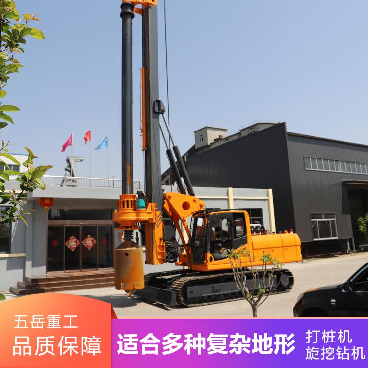 履带式旋挖钻机直销 40米深工程建筑打桩机 机锁杆液压旋挖机
