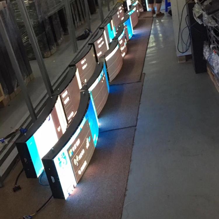 P2.5LED软模组 P2.5LED柔性显示屏 环形屏 圆圈屏 LED异形屏 室内P2.5软标贴模组(240*120)_室内软模组_全彩模组_显示模组