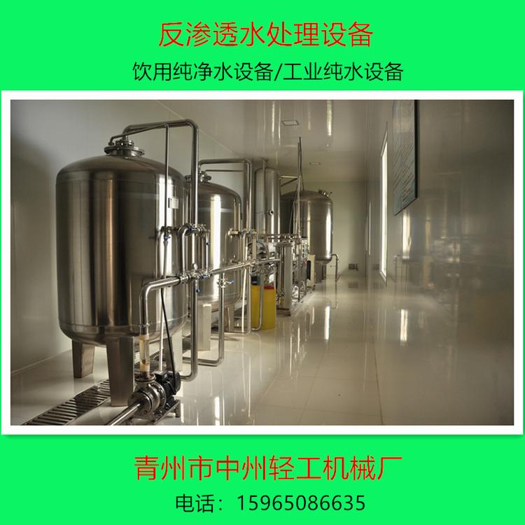 纯净水设备 反渗透水处理设备 反渗透纯水设备 反渗透纯净水设备生产线
