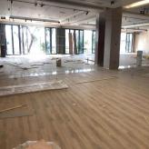 成都石塑地板生产厂家斯亚格石塑地板幼儿园竹木纤维地板