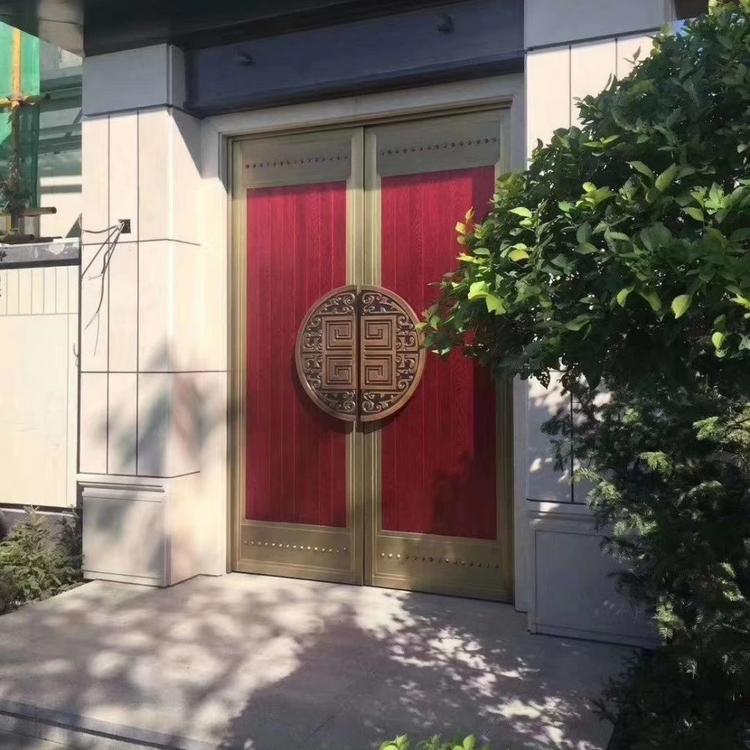 桓台铜门铜艺雨棚工厂直营生产安装一条龙服务