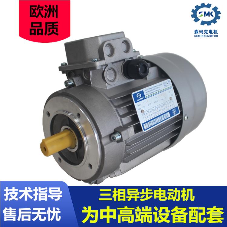 苏州森玛克铝壳三相电机T63B4/B14三相交流380v立式小型电机