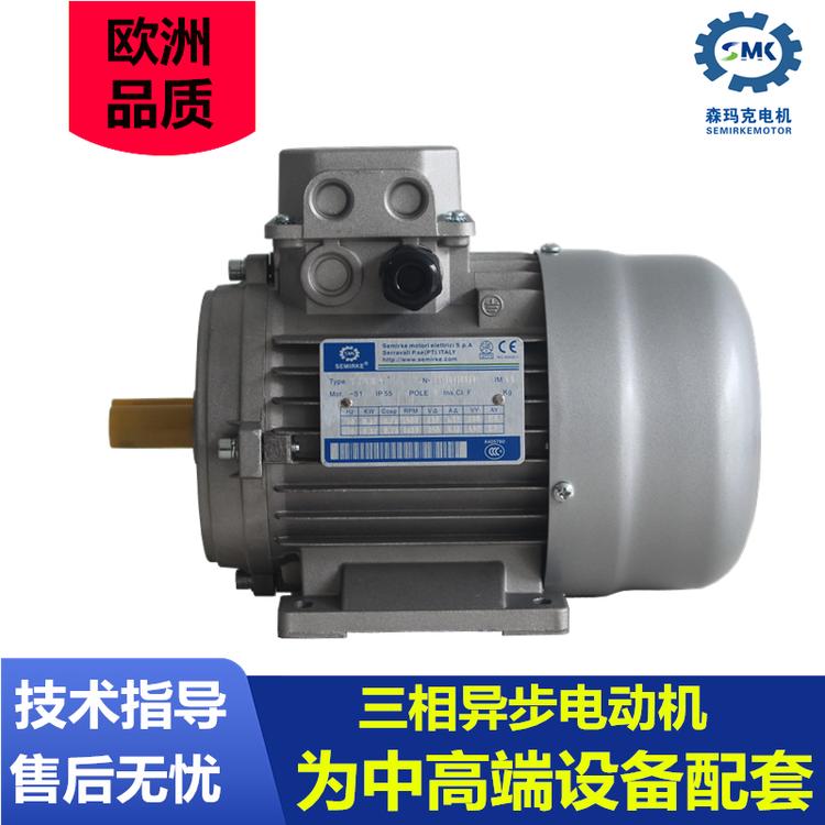 昆山森玛克铝壳三相电机T80B4三相交流380v立式电机YS8024