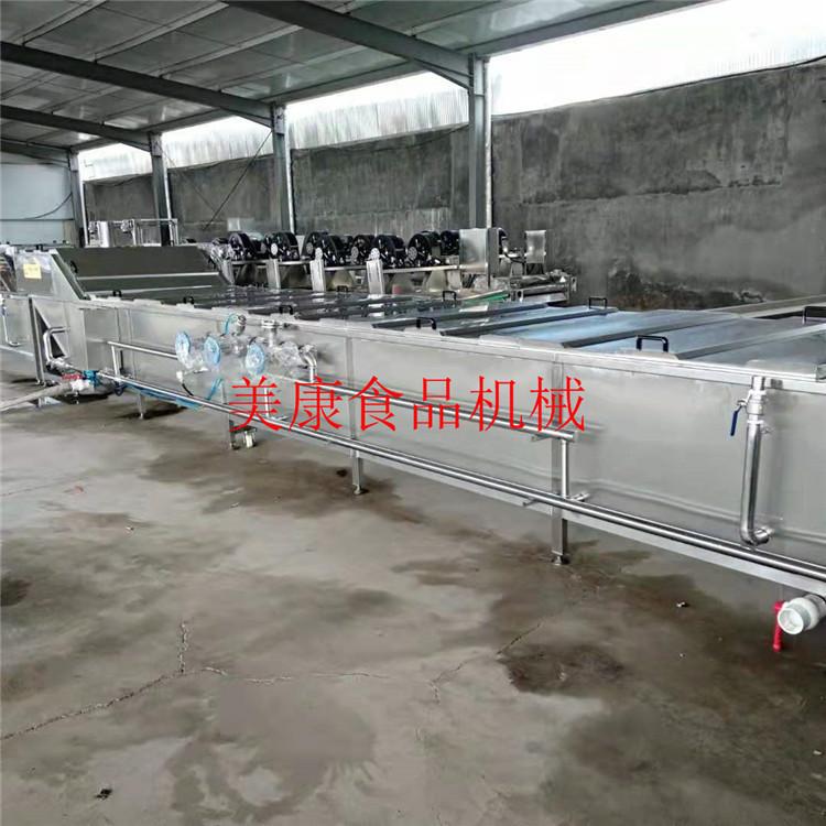 速冻豌豆紫薯地瓜全套设备 黄金小土豆胡萝卜丁加工生产线 速冻蔬菜的全套机器价格