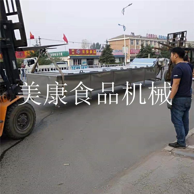 厂家供应正宗安徽牛肉板面调料杀菌流水线 砂锅面麻辣烫米线底料杀菌机 震动沥水风干生产线