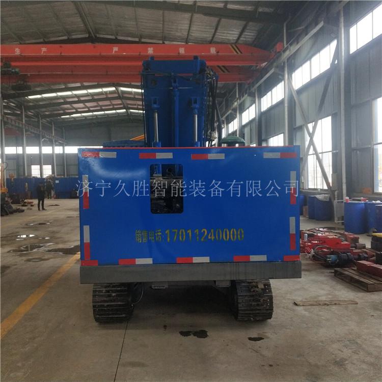 太阳能光伏打桩机 光伏履带打桩机 360度旋转光伏打桩机 久胜机械