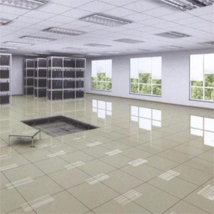 HDG防静电全钢高架活动地板 硫酸钙防静电地板 全钢防静电活动地板