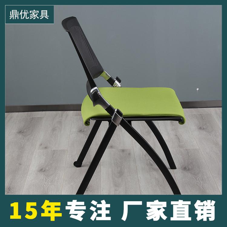 小会议室桌椅可折叠 带桌板培训椅批发定制 鼎优家具15年培训桌椅生产厂家