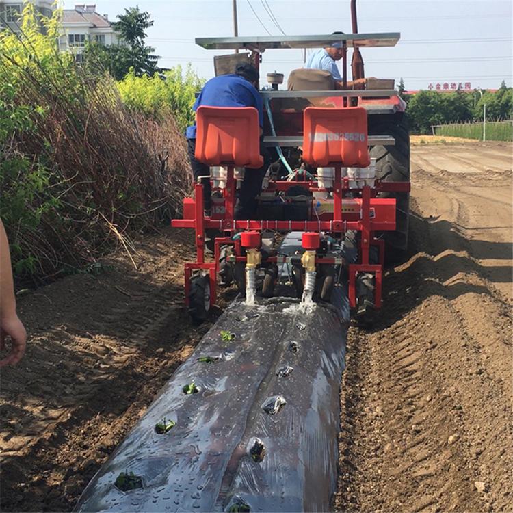 牵引式移栽机 蔬菜移栽机 2ZBX-2型移栽机 昊业直销定制