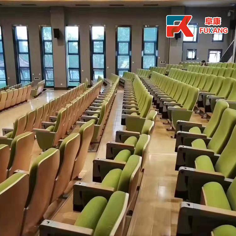 礼堂座椅厂家定制 环保礼堂椅 软包看台座椅
