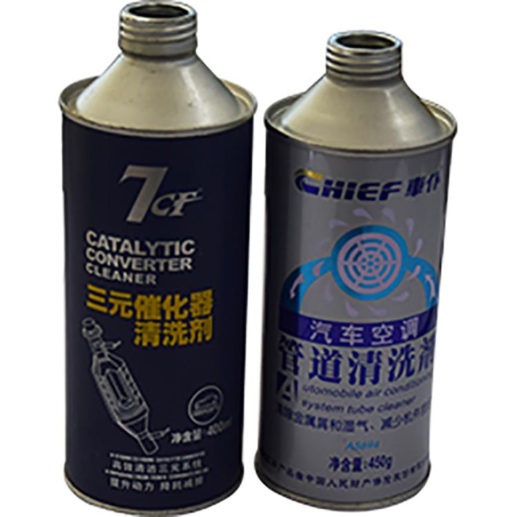 YL-1027-刹车油铁罐马口铁罐圆形金属包装容器马口铁螺口可贴牌定制