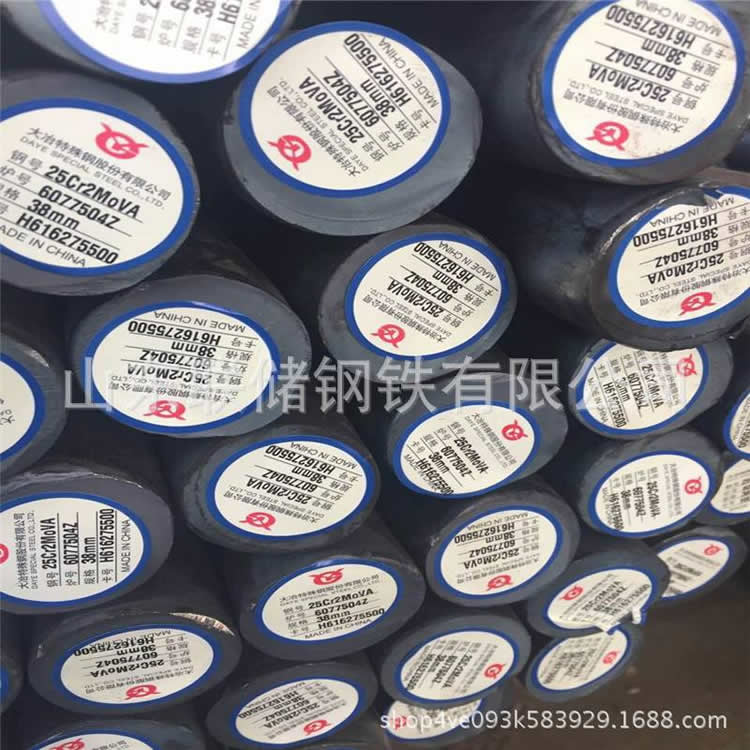 25CR2MOV圆钢耐酸腐蚀渗碳材料
