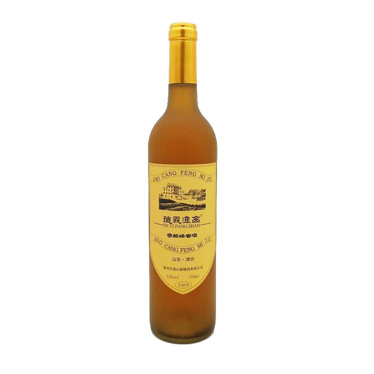 地窖贮存陶缸发酵蜜月酒12vol 逄山蜜蜂园 “蜜月”酒 喜宴订制
