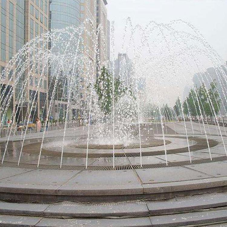 饭店旱式喷泉 旱式喷泉水景工程 根据场地免费设计