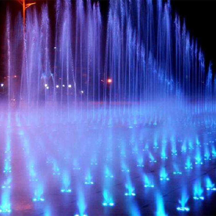 旱式彩色喷泉 流水旱式音乐喷泉 东方水景专业建造施工厂家