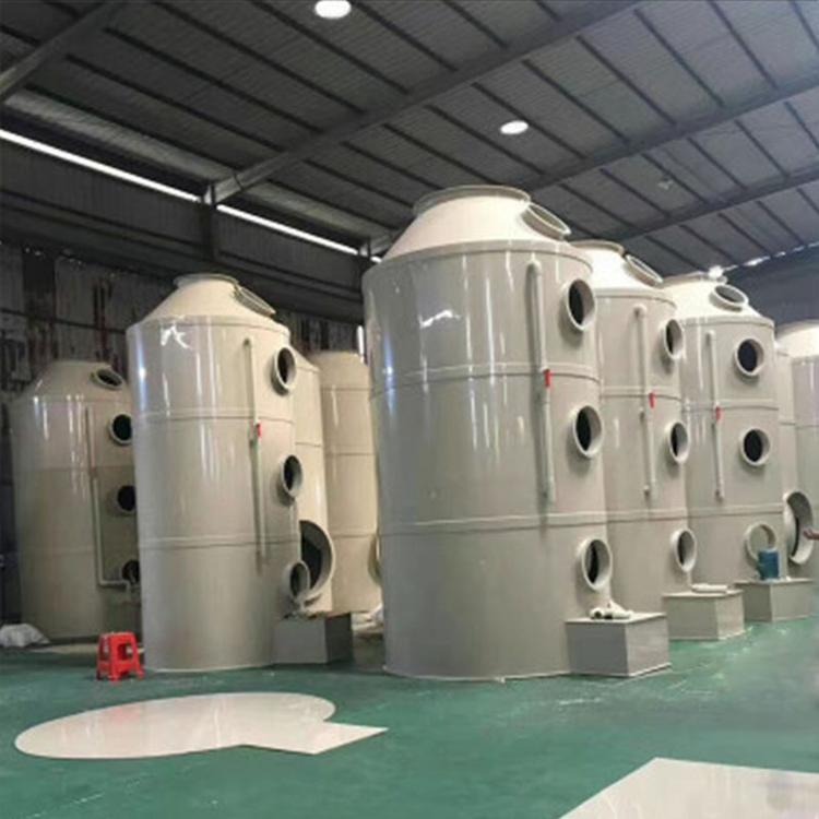 pp喷淋塔 漆雾处理环保设备 脱硫脱硝废气净化塔