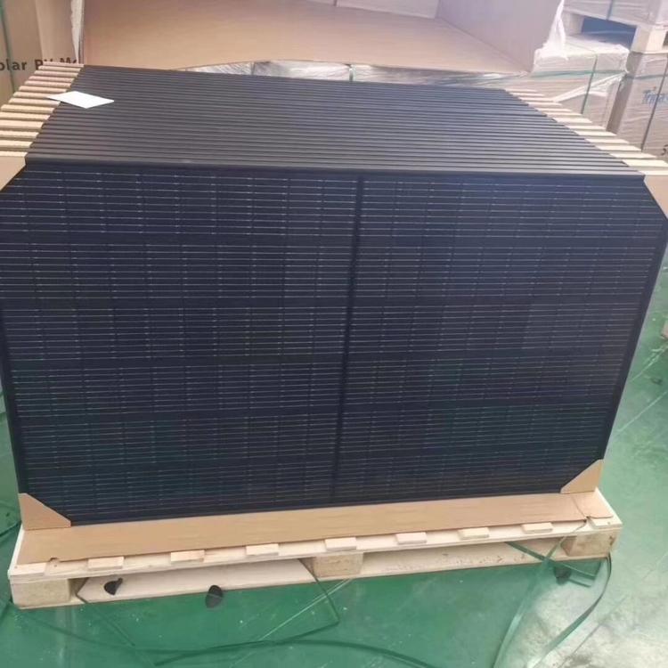 全新天合305W黑背黑框Q2太阳能电池板光伏发电板家用户外通用A级