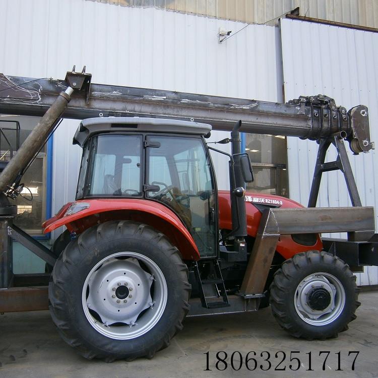 四驱拖拉机吊车 拖拉机钻孔立柱一体机 农用越野拖拉机吊车 久胜机械
