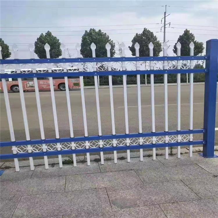 锌钢护栏_厂家定制小区防护栏_铁艺围栏_学校防攀爬铁艺锌钢护栏