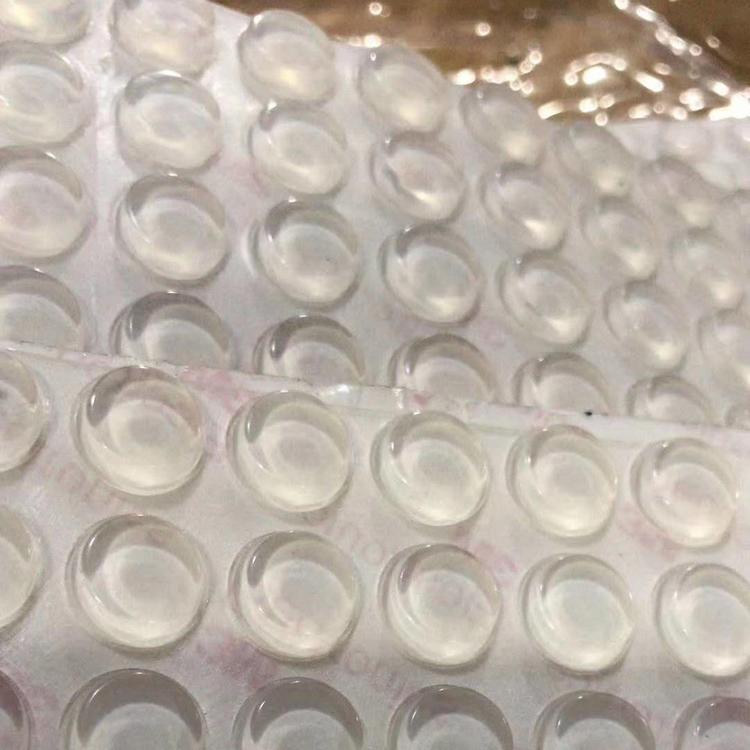 网格硅胶胶垫 圆形硅胶垫片硅胶冲型模切可定制