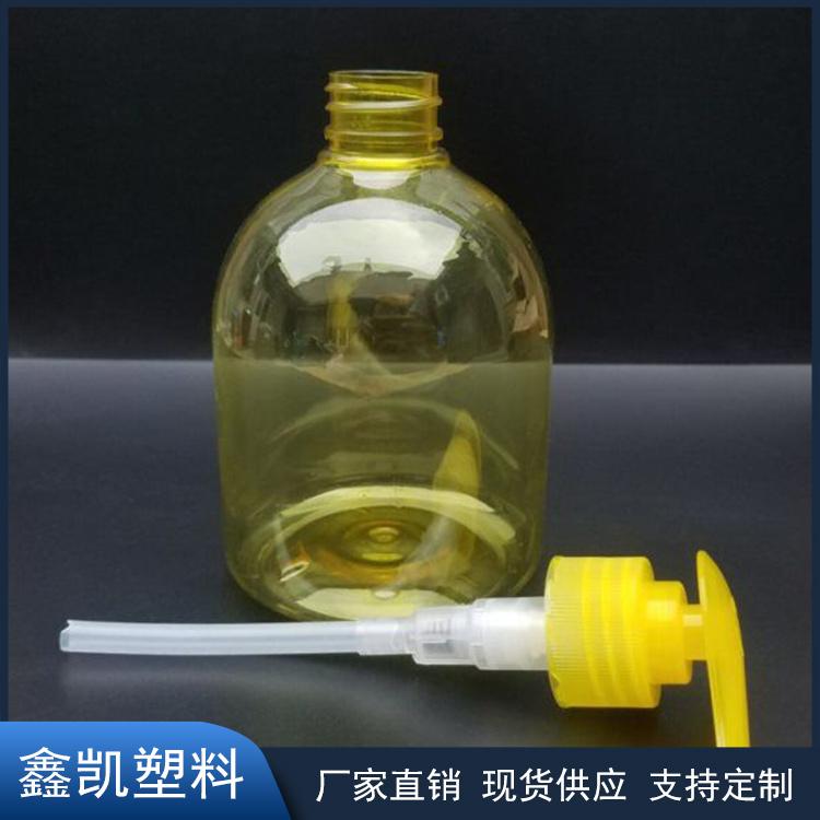 现货供应 日化包装瓶 500ml洗手液瓶 pet透明塑料瓶
