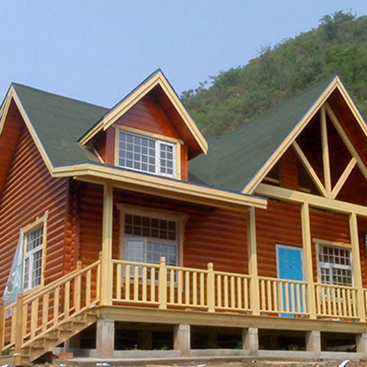 厂家定做四川防腐木木屋    四川休闲度假村木屋工程三鑫木业承接