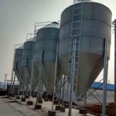 镀锌板料塔生产加工  料塔养殖用料恒善畜牧厂家直供直销