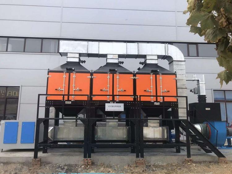 河北催化燃烧生产厂家直销 新型环保设备 RCO催化燃烧  喷漆房烤漆房印刷橡胶废气处理成套设备