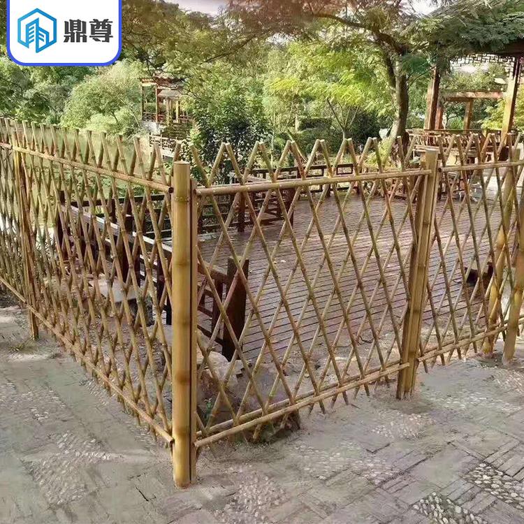仿竹节护栏市政园林公园景区仿竹节篱笆护栏网