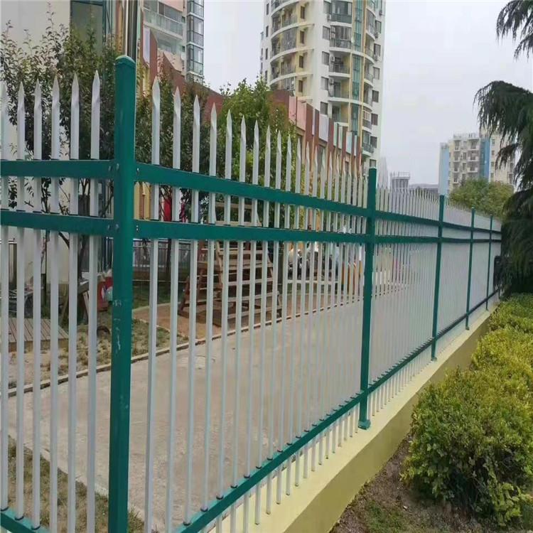 锌钢护栏厂家直销_锌钢安全防护栏_喷塑喷漆围墙护栏