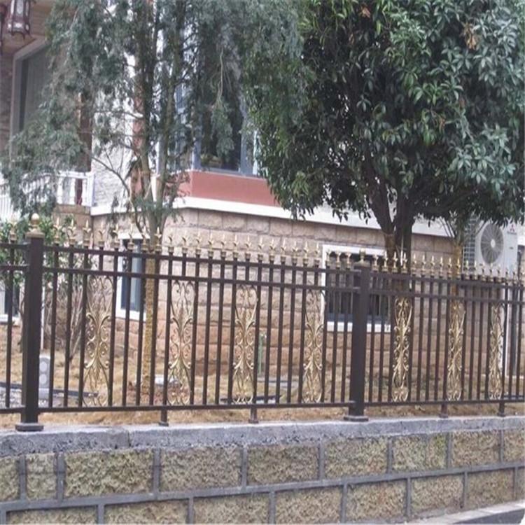 铝合金围墙定制_铝艺庭院护栏_小区别墅铝艺护栏