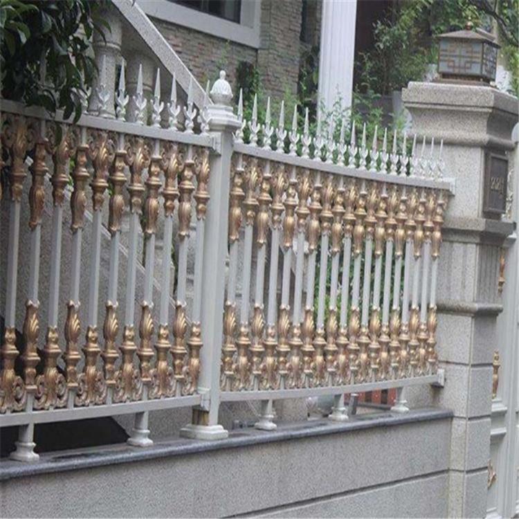 铝合金围墙##_铝艺楼梯扶手_小区别墅铝艺护栏