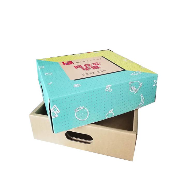 彩色纸箱厂家郑州纸箱厂万和纸箱包装厂家定制水果纸箱厂家