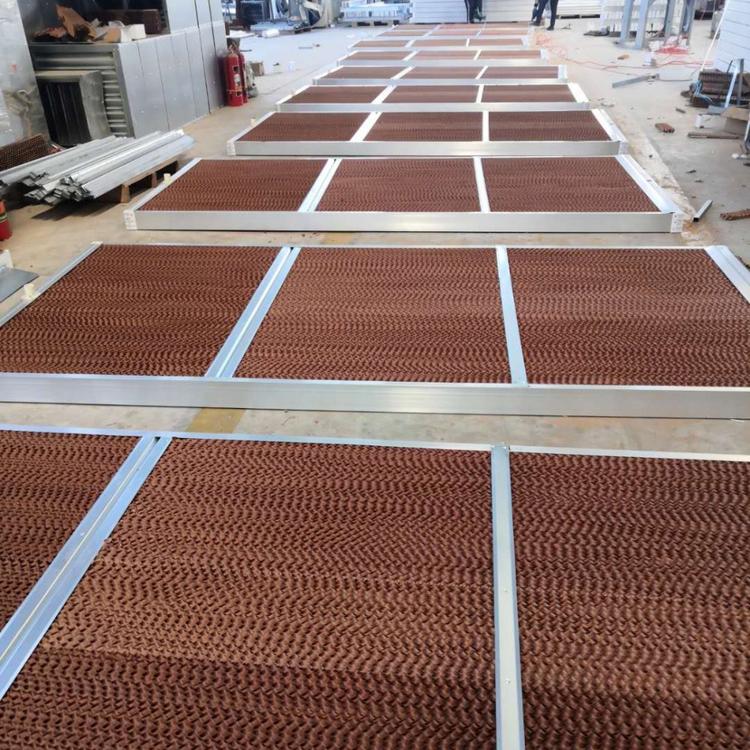 批发15公分铝合金水帘 铝合金材质耐用降温水帘墙 厂家直销