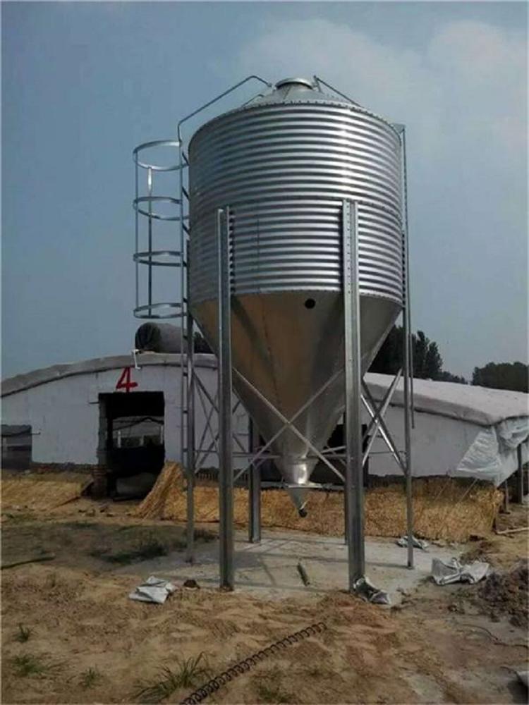 养殖料塔订制 养殖场料塔定制