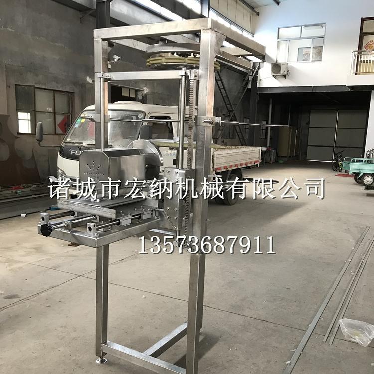 山东自动切鸡尾机器 鸡去尾机价格