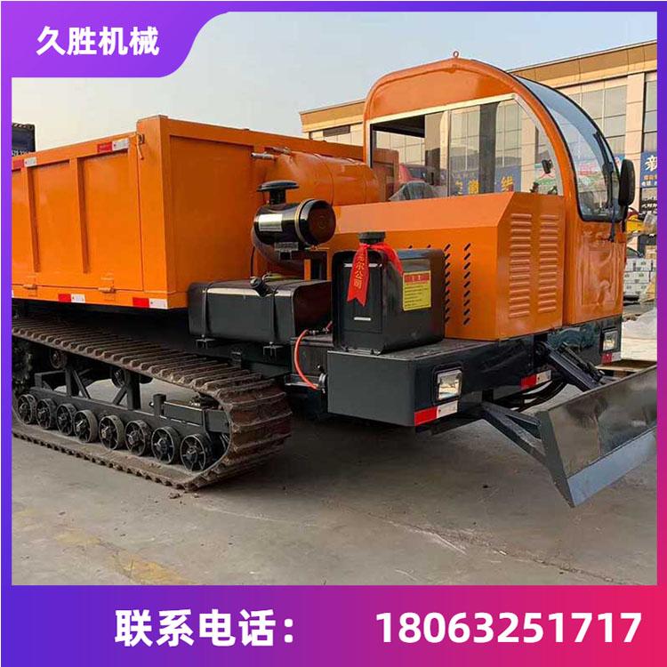 全地形履带式翻斗自卸车 雪地沼泽地全地形履带车 久胜机械