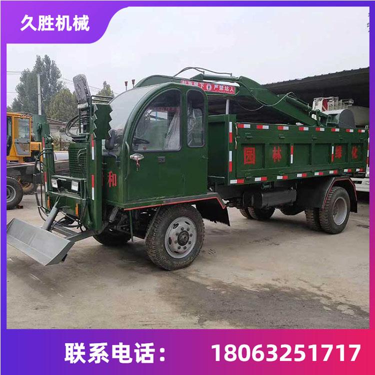 四驱随车挖掘机 挖掘装载一体机 拉沙拉土自装自卸随车挖 久胜机械