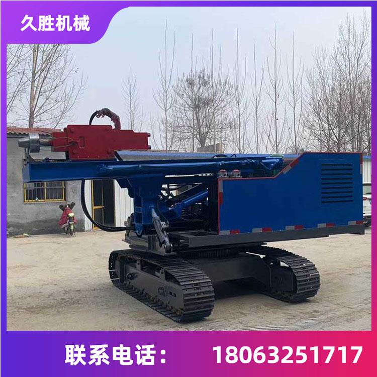 履带光伏打桩机 光伏发电打桩机 青海共和光伏打桩机 久胜机械