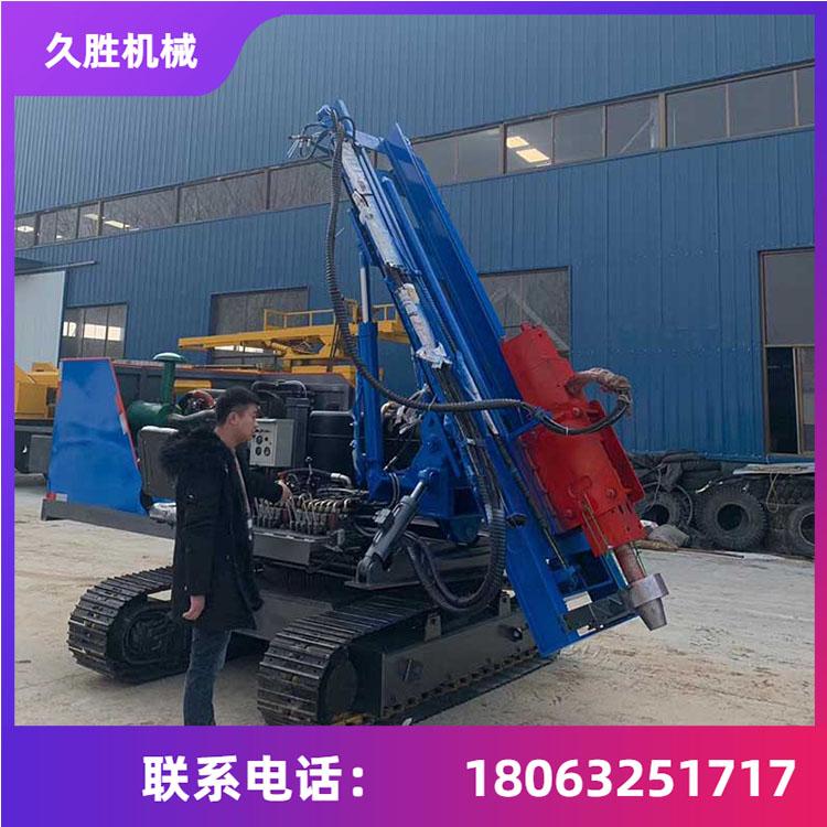 光伏板太阳能履带光伏打桩机 履带光伏打桩机 久胜机械