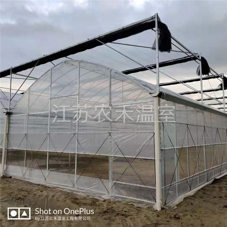 襄樊8430连体大棚生产厂家   农业大棚