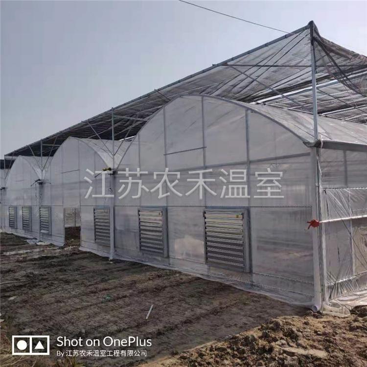 宣城智能连栋温室大棚生产厂家   PC板温室大棚