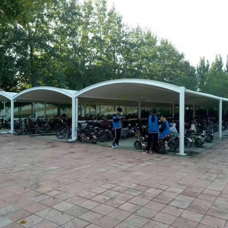 山东膜结构停车棚厂家张拉膜