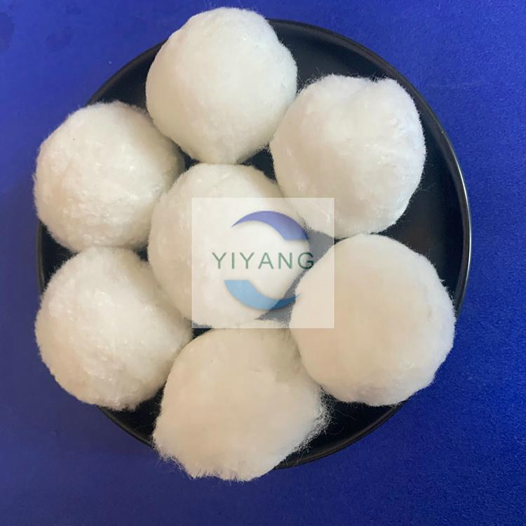 纤维球滤料选亿洋牌  白色纤维球滤料大量批发供应