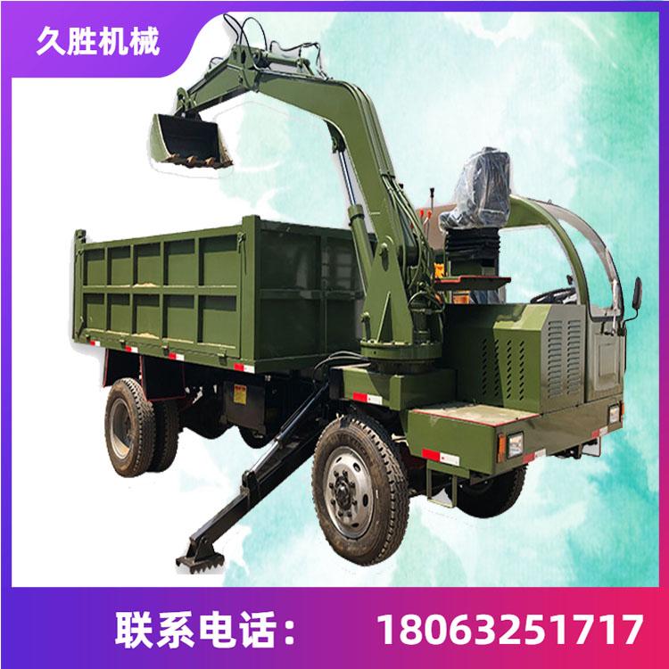 四不像随车挖 挖土拉土随车挖掘机 农用随车挖 久胜机械
