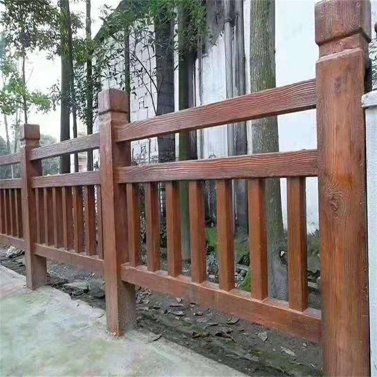 栏杆类  四川防木栏杆销售 四川仿古木雕厂家